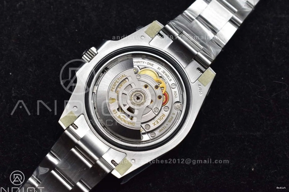 Bracelet Best Gain CHS II 930 126719 on Real GMT Dial Meteorite Weight Factory Oyster Master VR3285 Gold Breathable 1:1 Edition BLRO 0817